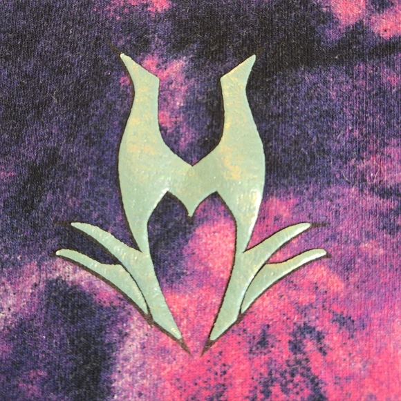 Disney Parks Maleficent Tie Dye Spirit Jersey Size L - Picture 7 of 11